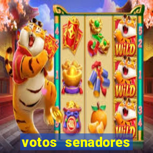 votos senadores impeachment moraes